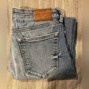 Lucky Brand Ava crop jeans